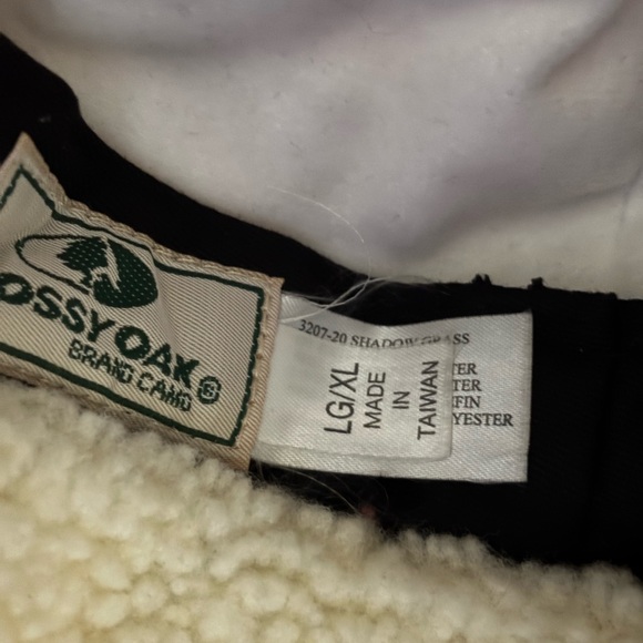 Mossy Oak Men's Brown and Tan Camouflage Hat - Picture 6 of 11